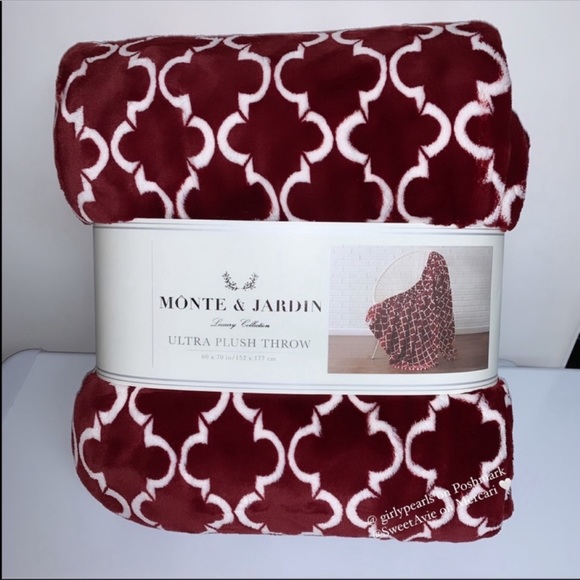 Monte & Jardin Ultra Plush Throw Blanket N… - Picture 2 of 6